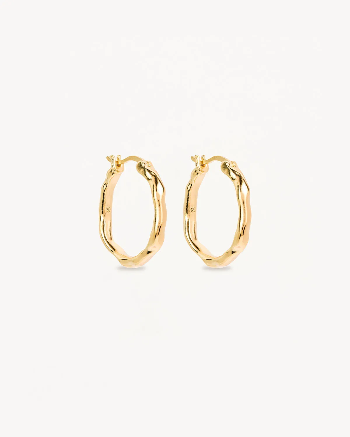 18k Gold Vermeil Lover Hoops