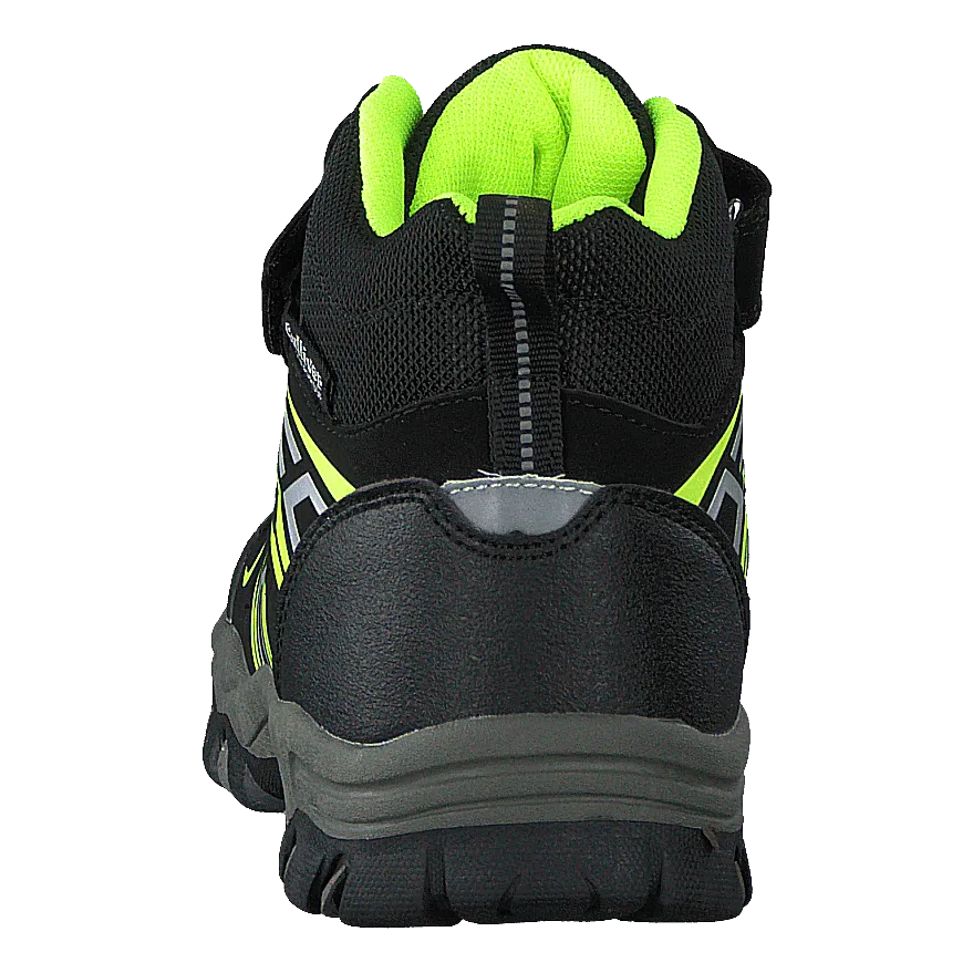 430-2387 Waterproof Warm Lined Black/lime