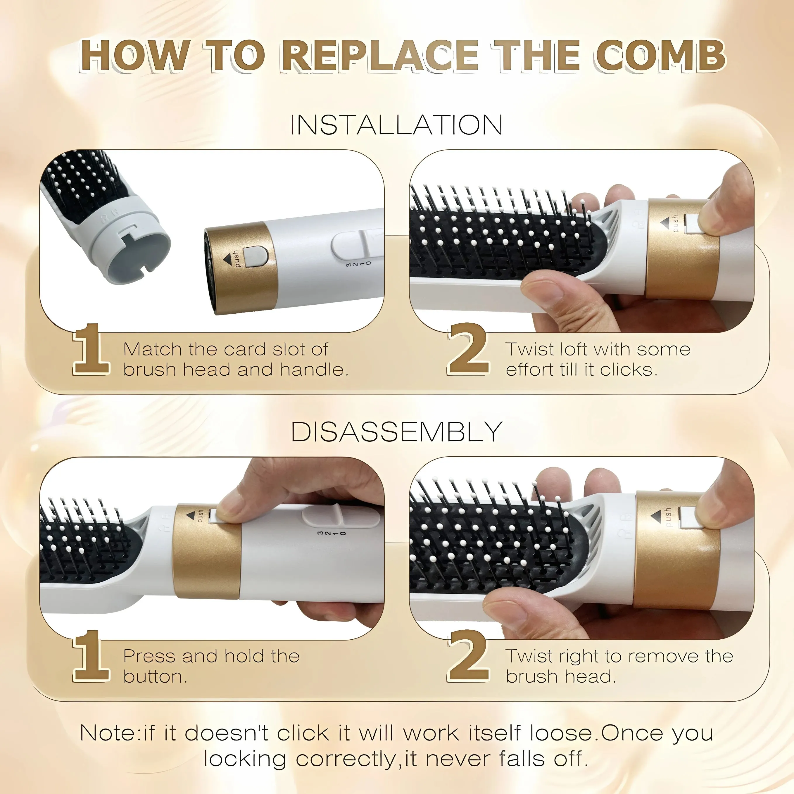 5-in-1 Hot Air Styler Comb