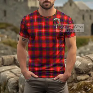 Abernethy Tartan Cotton T-Shirt with Family Crest