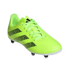 Adidas Kids Football Boots Rugby Junior SG Lime/Black