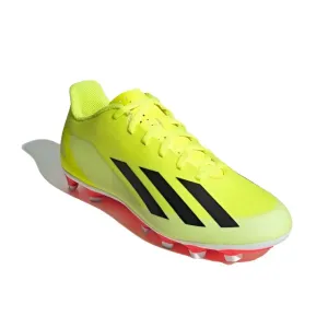 Adidas Mens Football Boots X Crazyfast Club FxG Team Solar Yellow 2/Core Black/Cloud White