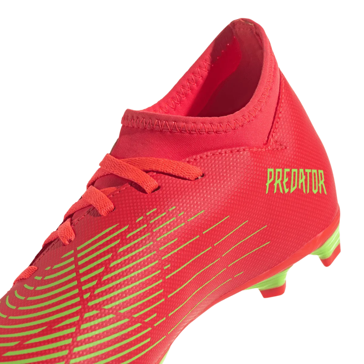 adidas Predator Freak.4 S FxG Youth Soccer Cleats GW0966 SOLAR RED/YELLOW