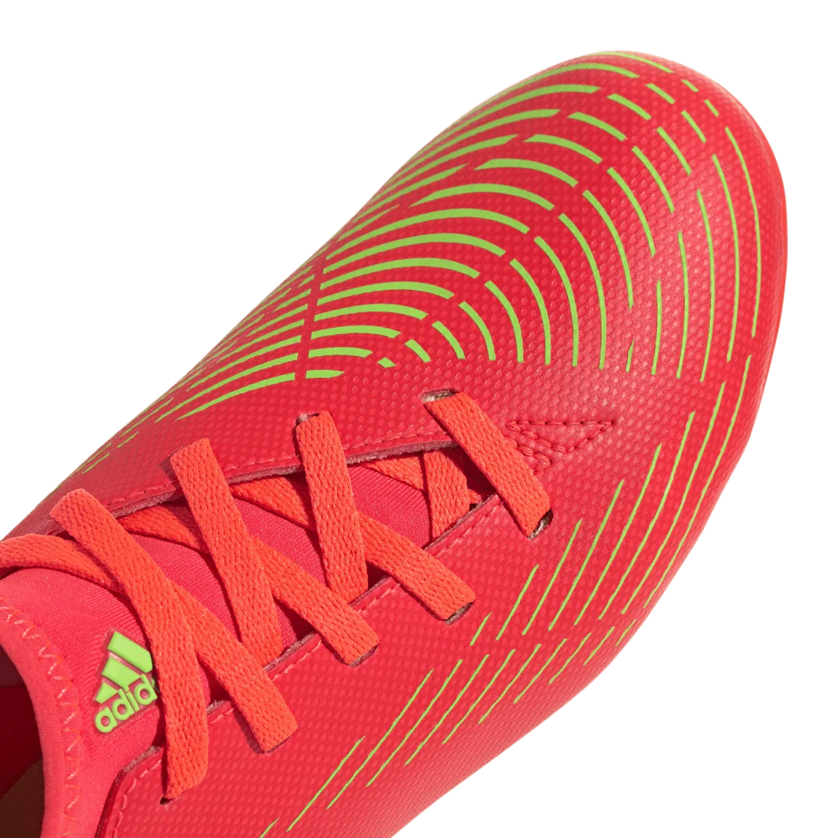 adidas Predator Freak.4 S FxG Youth Soccer Cleats GW0966 SOLAR RED/YELLOW