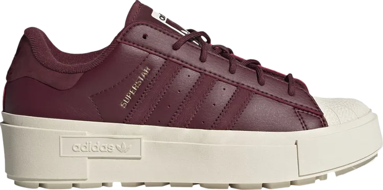 Adidas Wmns Superstar Bonega X 'Shadow Red' sneakers, red