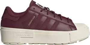 Adidas Wmns Superstar Bonega X 'Shadow Red' sneakers, red