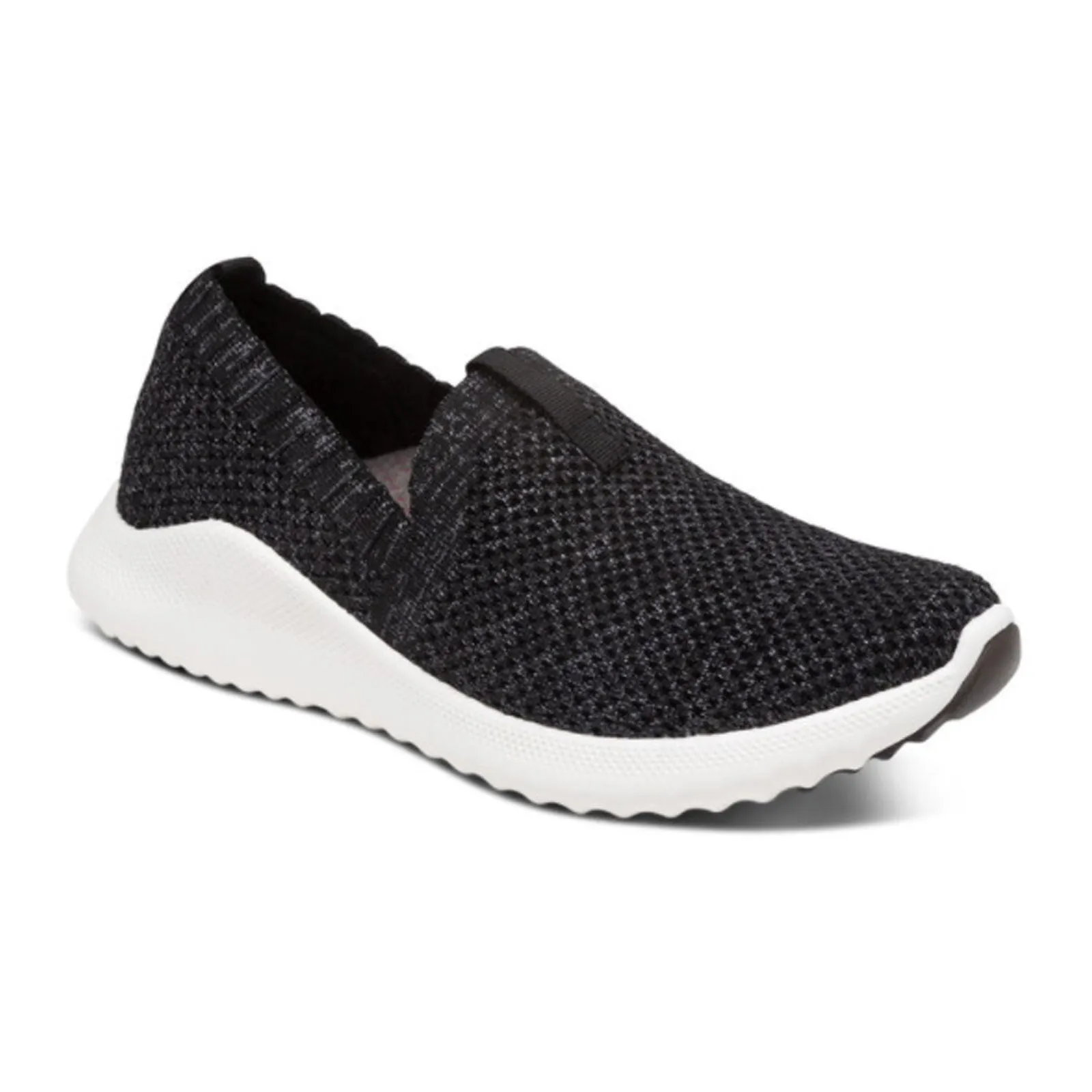 Aetrex Angie Slip On Sneaker (Women) - Black