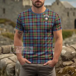 Aikenhead Tartan Cotton T-Shirt with Family Crest