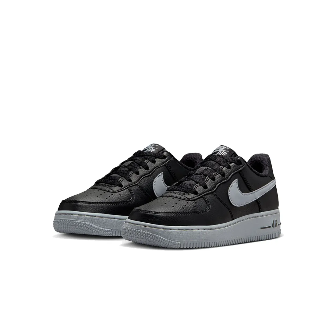 AIR FORCE 1 GS BLACK/ WOLF GREY