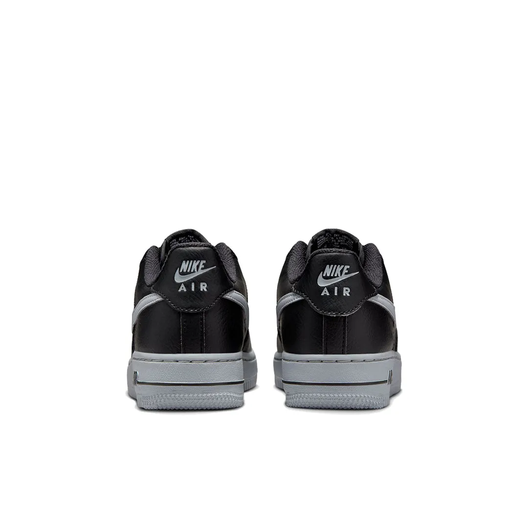 AIR FORCE 1 GS BLACK/ WOLF GREY