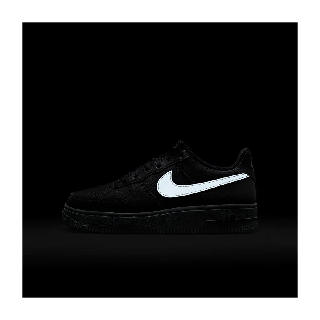 AIR FORCE 1 GS BLACK/ WOLF GREY