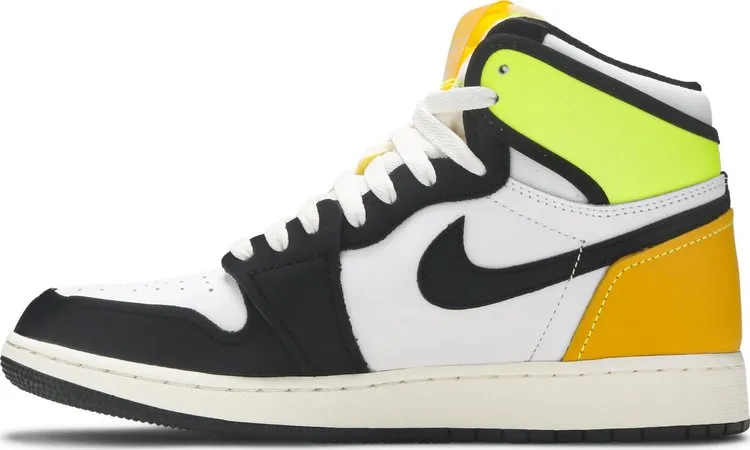 Air Jordan 1 Retro High OG GS Volt Gold sneakers, gold