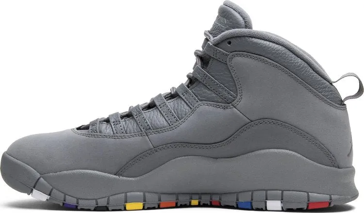 Air Jordan 10 Retro Cool Gray 2018 sneakers, gray