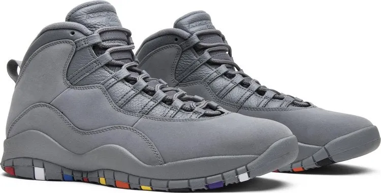 Air Jordan 10 Retro Cool Gray 2018 sneakers, gray