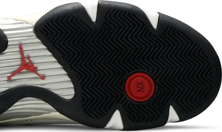 Air Jordan 14 Retro Black Toe 2006, white