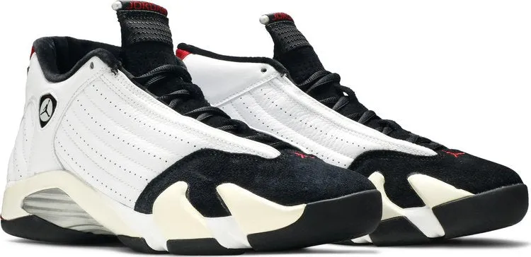 Air Jordan 14 Retro Black Toe 2006, white