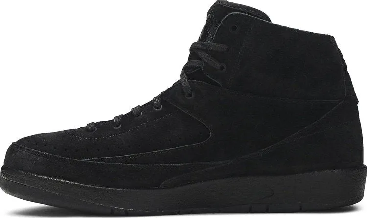 Air Jordan 2 Retro Deconstructed Triple Black Sneakers, black