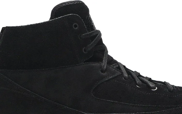 Air Jordan 2 Retro Deconstructed Triple Black Sneakers, black