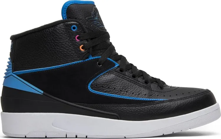 Air Jordan 2 Retro Radio Raheem Sneakers, Black