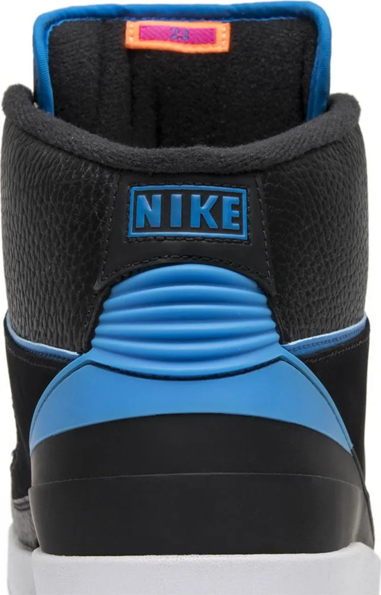 Air Jordan 2 Retro Radio Raheem Sneakers, Black