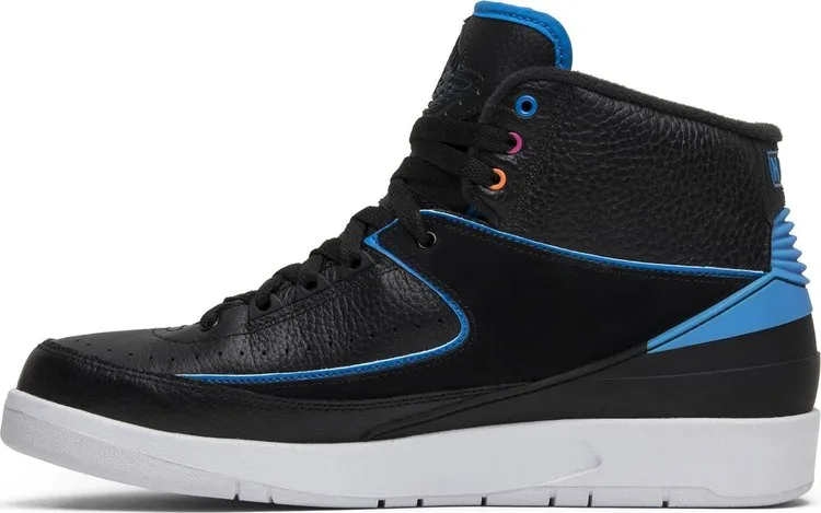 Air Jordan 2 Retro Radio Raheem Sneakers, Black