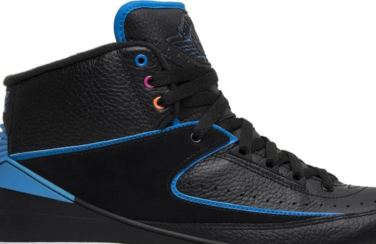 Air Jordan 2 Retro Radio Raheem Sneakers, Black