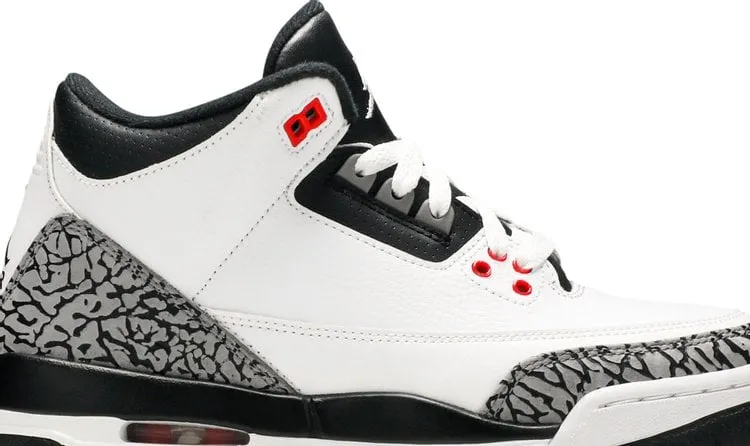 Air Jordan 3 Retro BG Infrared 23 sneakers, white