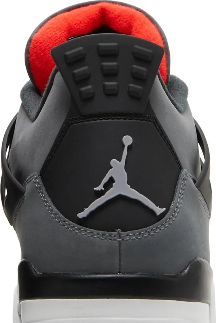 Air Jordan 4 Retro Infrared sneakers, gray