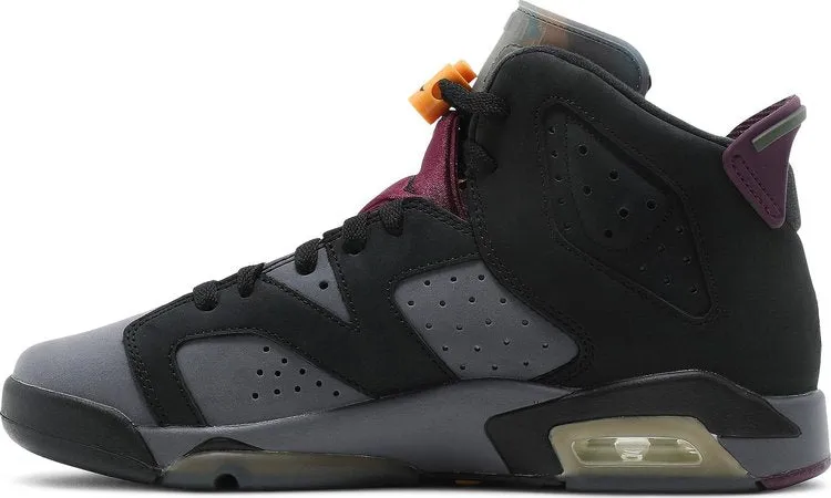 Air Jordan 6 Retro GS Bordeaux sneakers, black