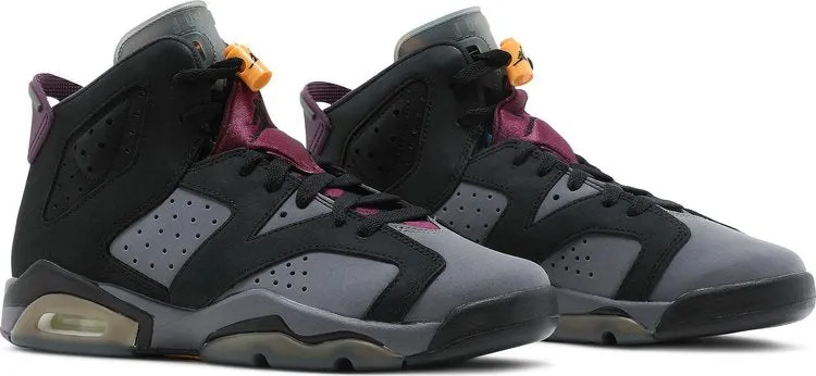 Air Jordan 6 Retro GS Bordeaux sneakers, black