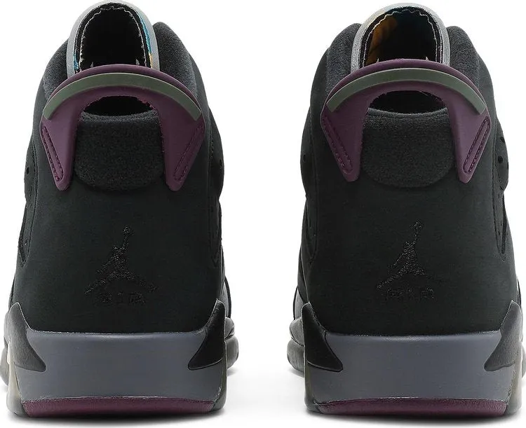 Air Jordan 6 Retro GS Bordeaux sneakers, black