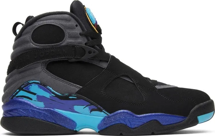 Air Jordan 8 Retro Aqua 2015 sneakers, black