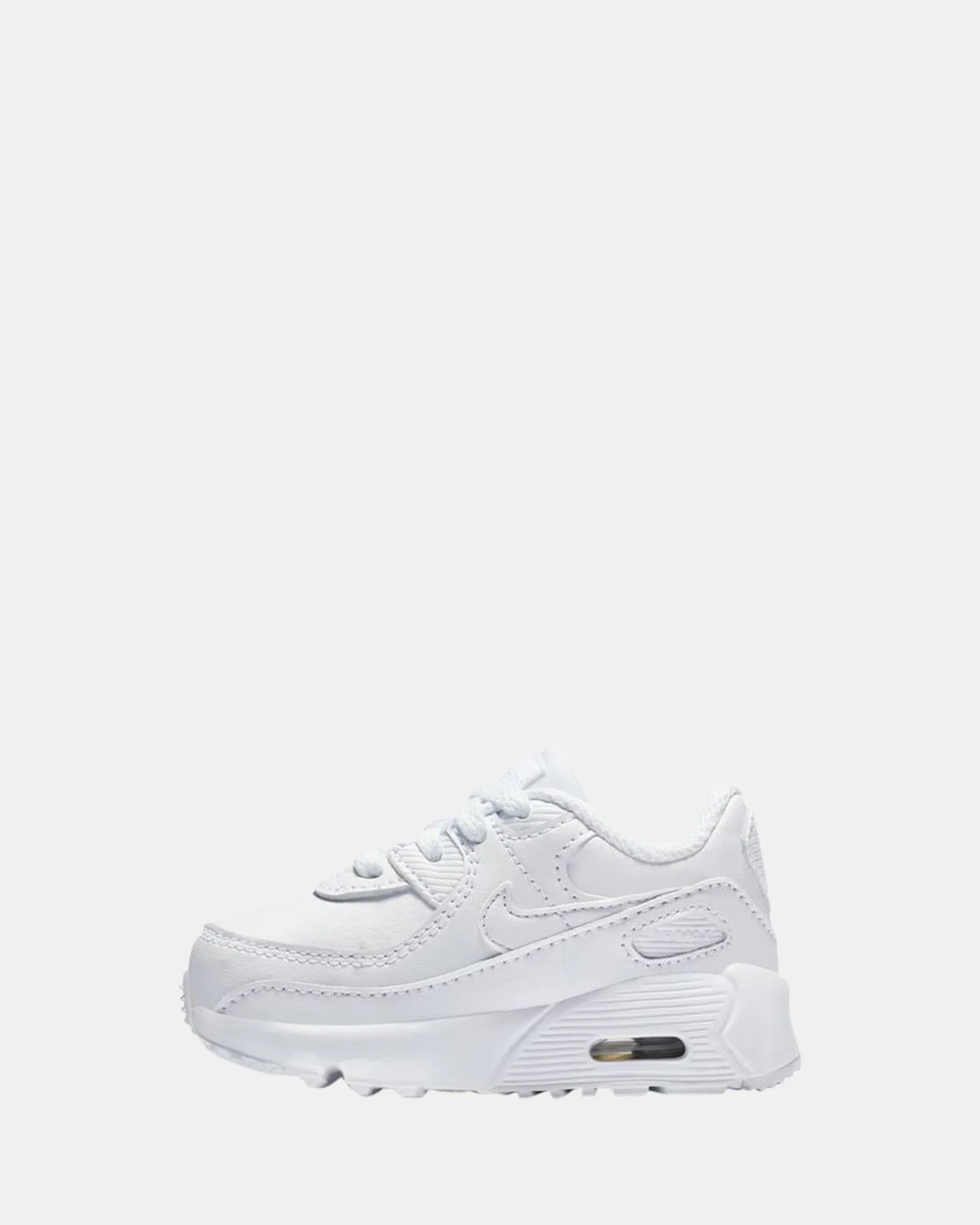 Air Max 90 Leather Infant White/White