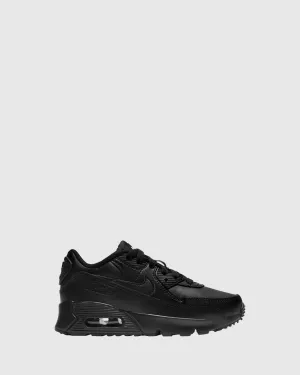 Air Max 90 Leather Pre School Black/Black