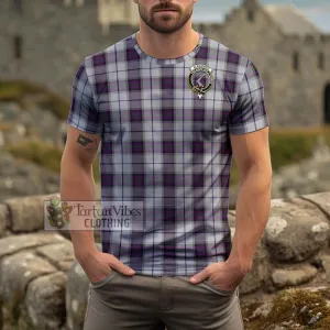 Alexander of Menstry Dress Tartan Cotton T-Shirt with Family Crest