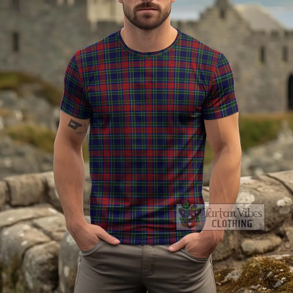 Allison Red Tartan Cotton T-Shirt