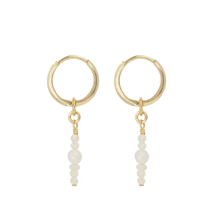 Amiah Mini Hoop Earrings - Gold