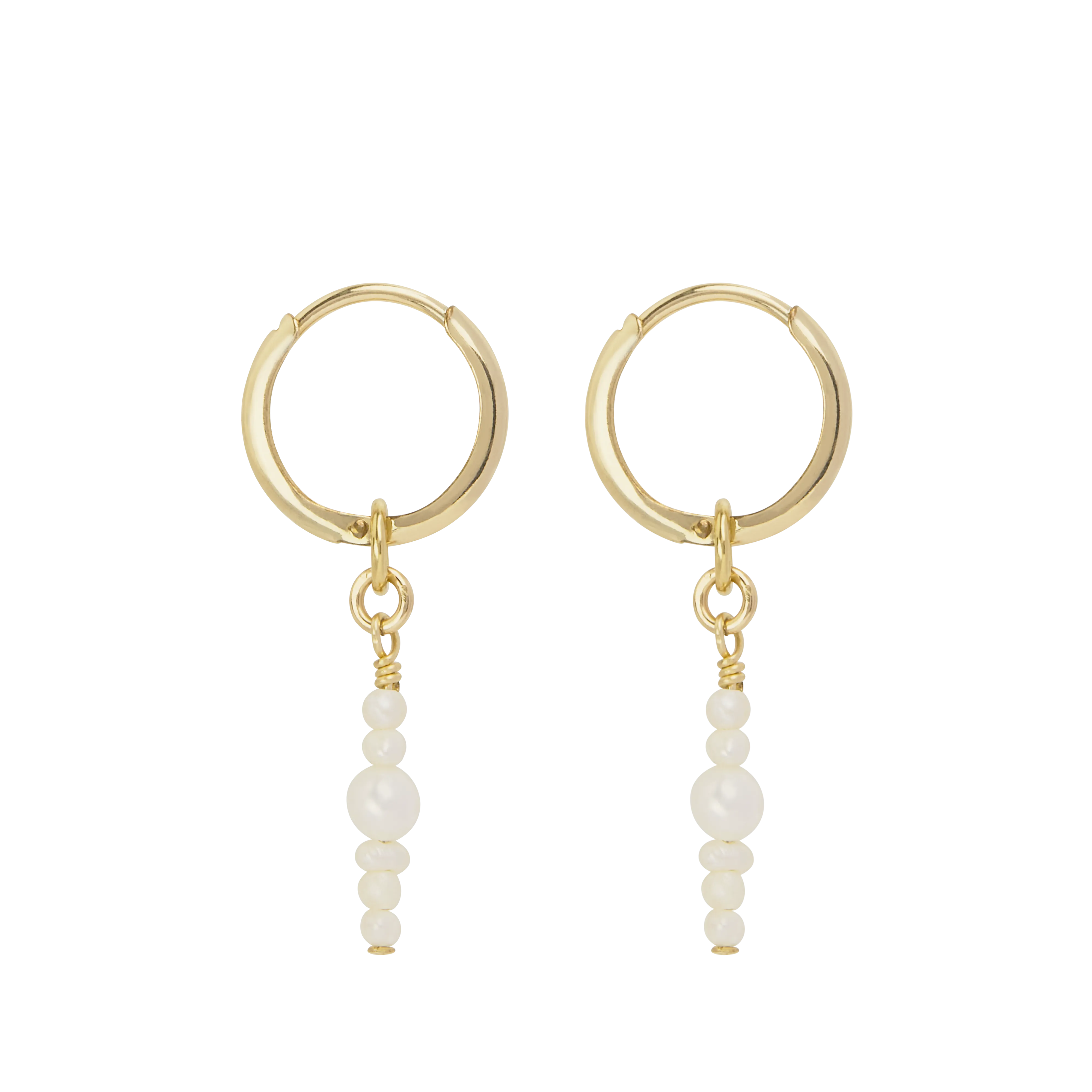 Amiah Mini Hoop Earrings - Gold