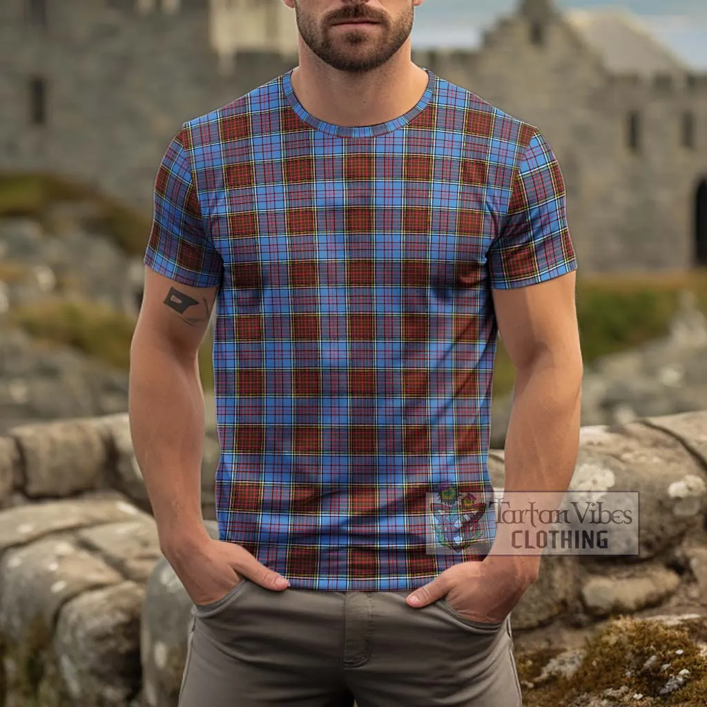 Anderson Modern Tartan Cotton T-Shirt