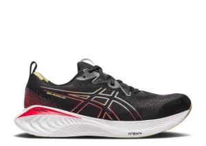 ASICS GEL CUMULUS 25 'BLACK ELECTRIC RED' sneakers, black