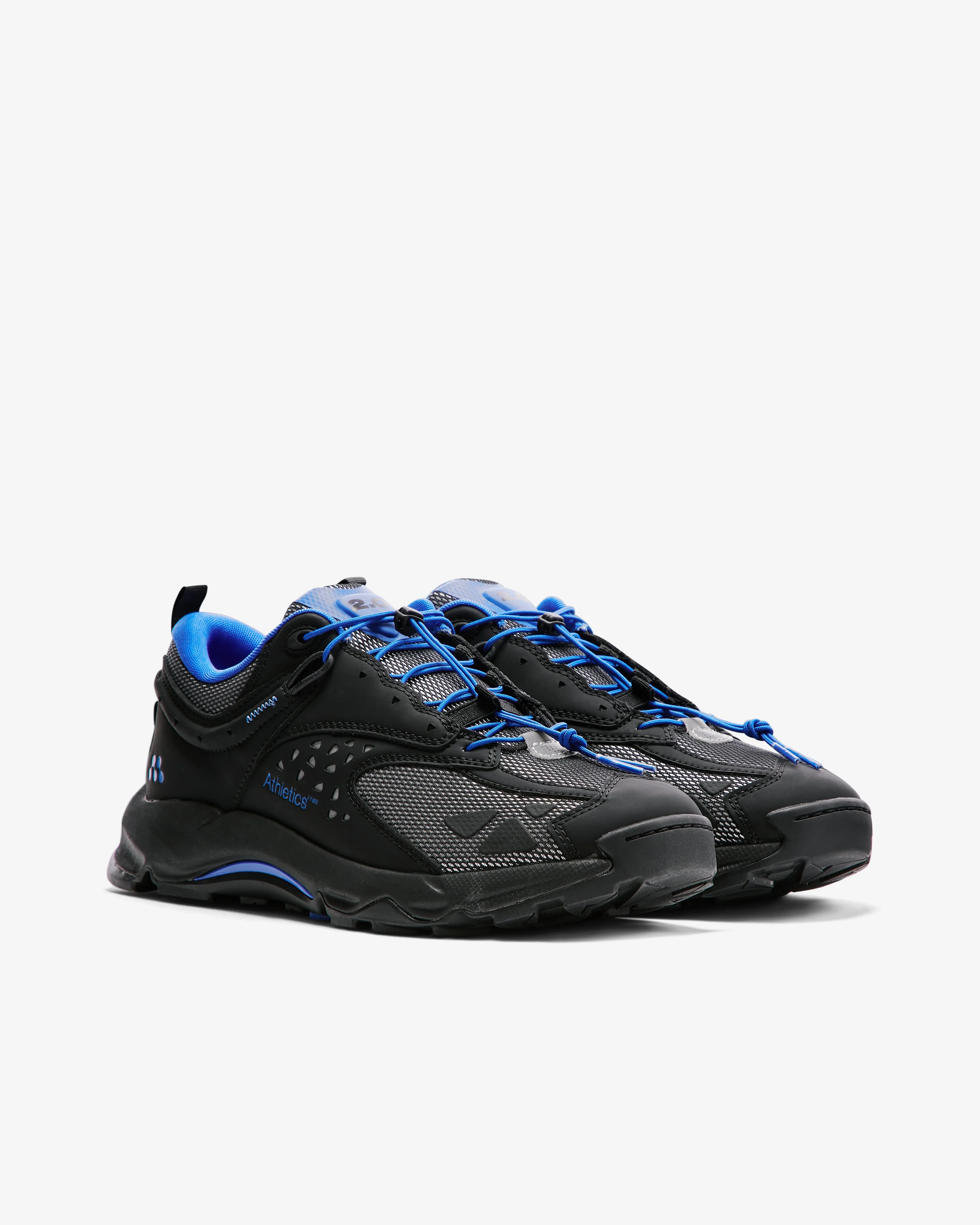 Athletics Footwear - FTWR 2.0 Low Sneakers - (Black/Dazzling Blue)