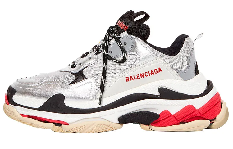 Balenciaga Triple S sneakers (2019), black/silver