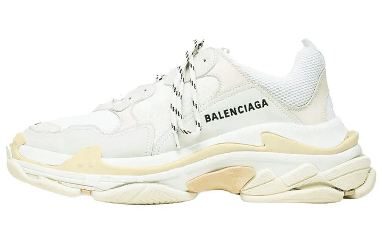 Balenciaga Triple S sneakers, white/gray