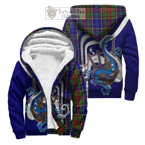 Beattie Tartan Sherpa Hoodie with Epic Bagpipe Style