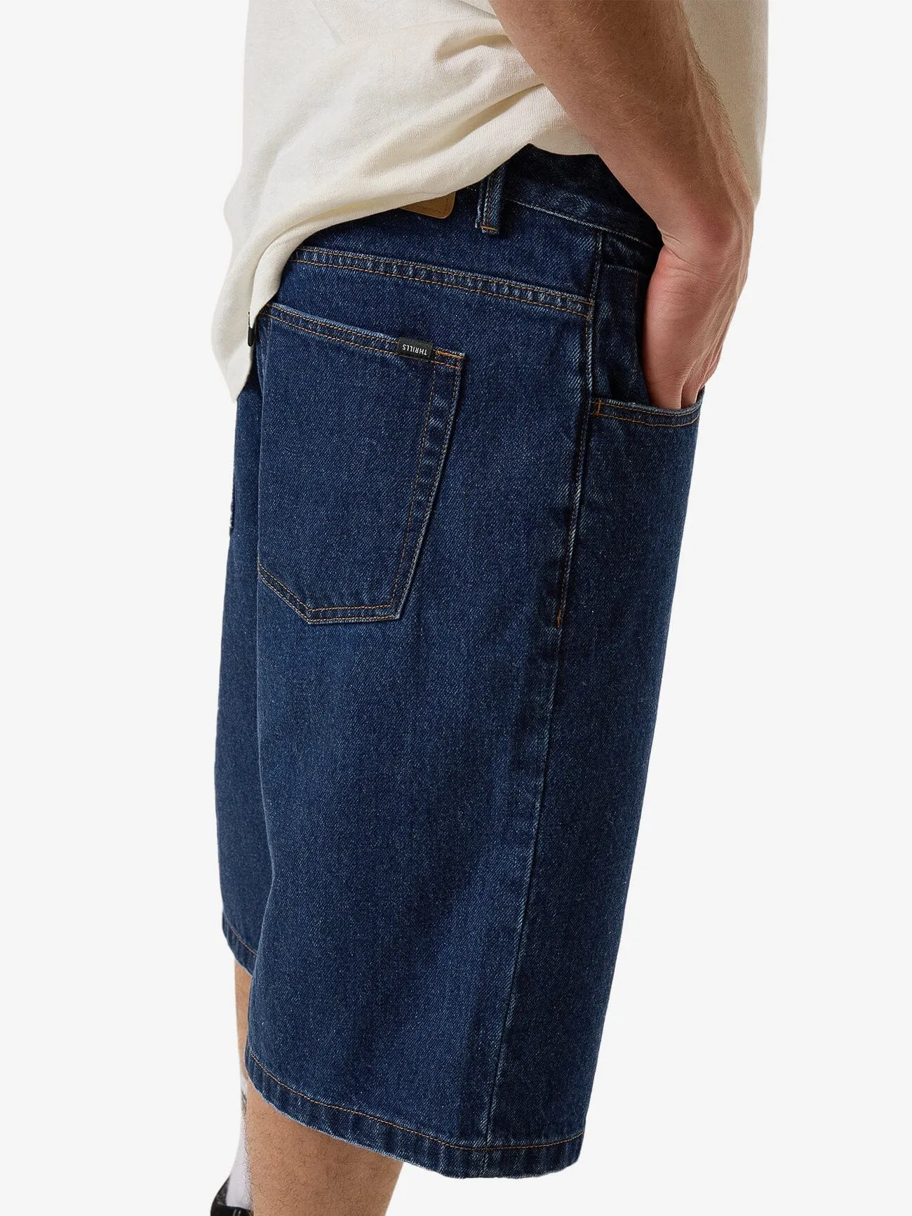 Big Slacker Denim Short - Double Indigo Rinse