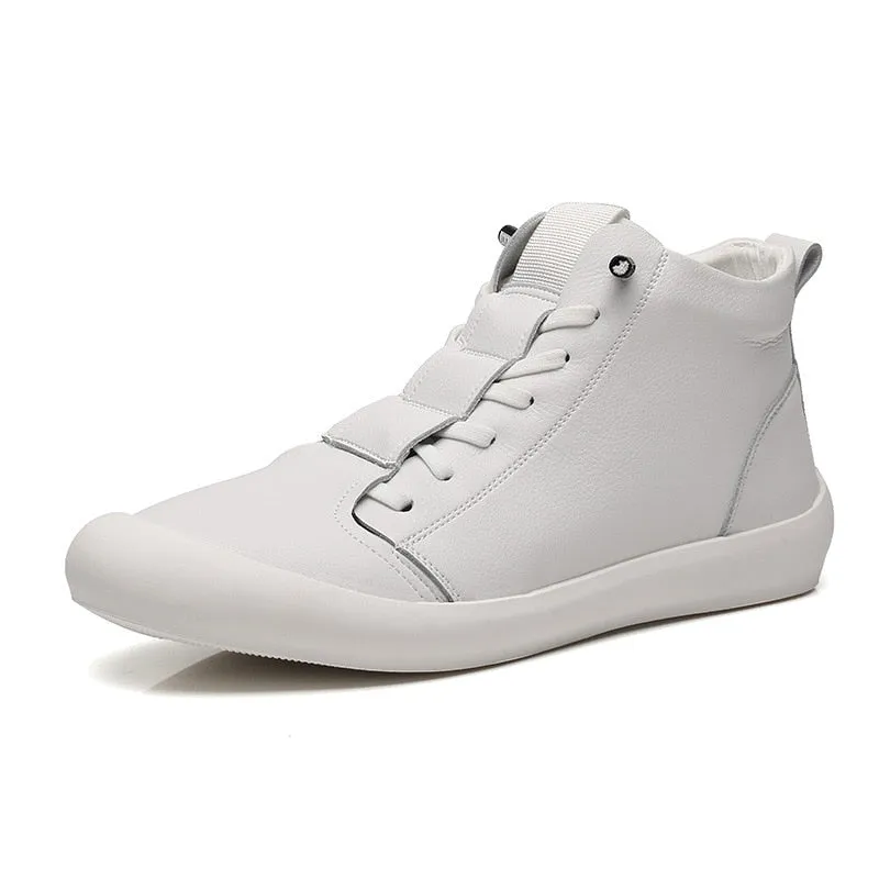 Breathable Waterproof Polyvinyl High Top Sneakers