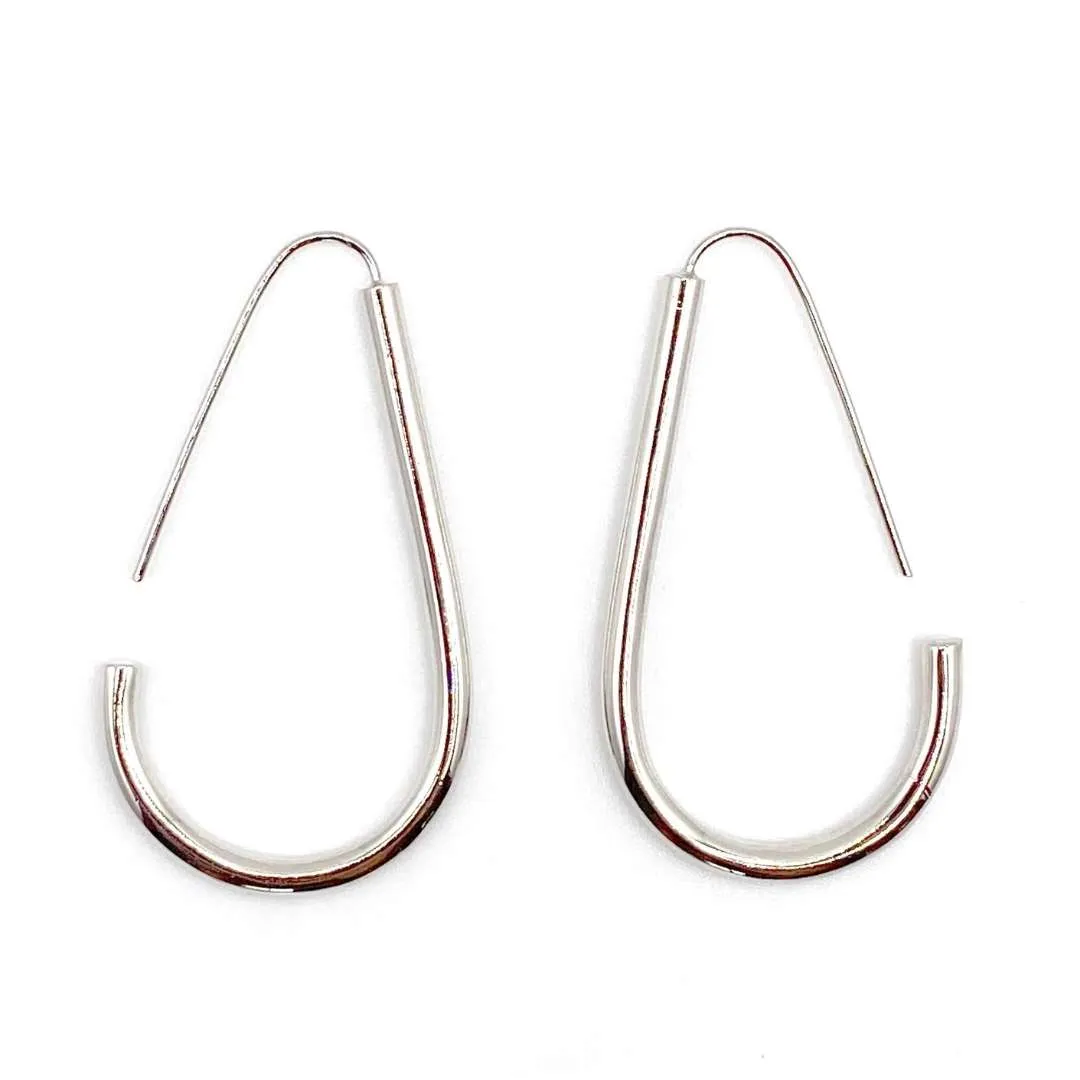 Chara Threader Hoop Earrings