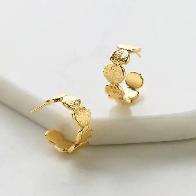 Chloe Hoop - Gold