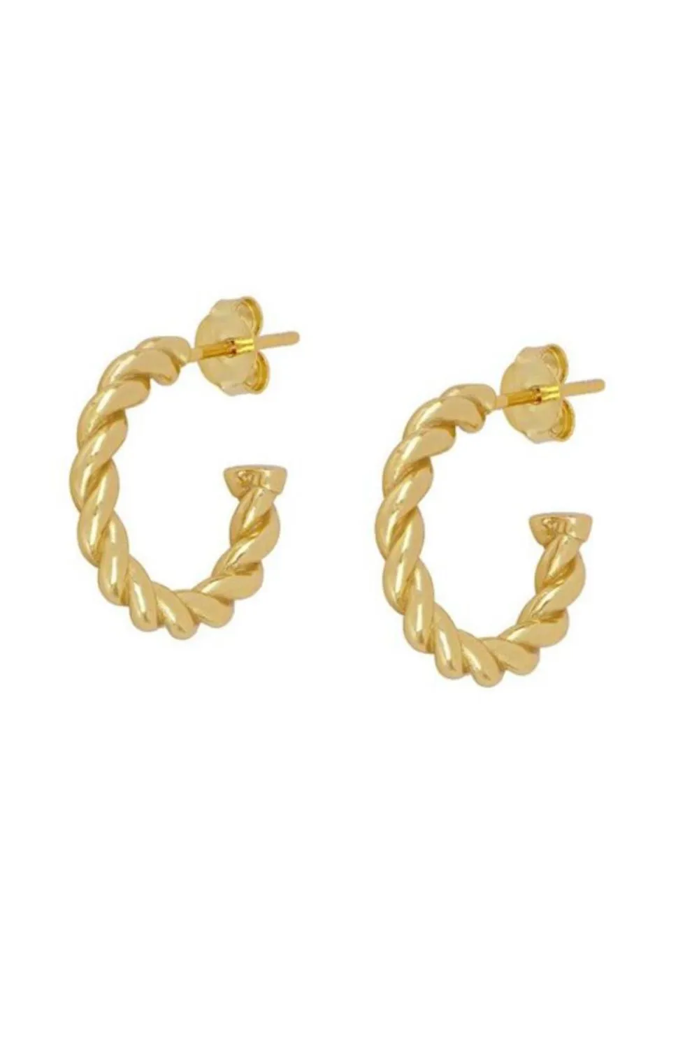 CHLOE HOOPS - GOLD