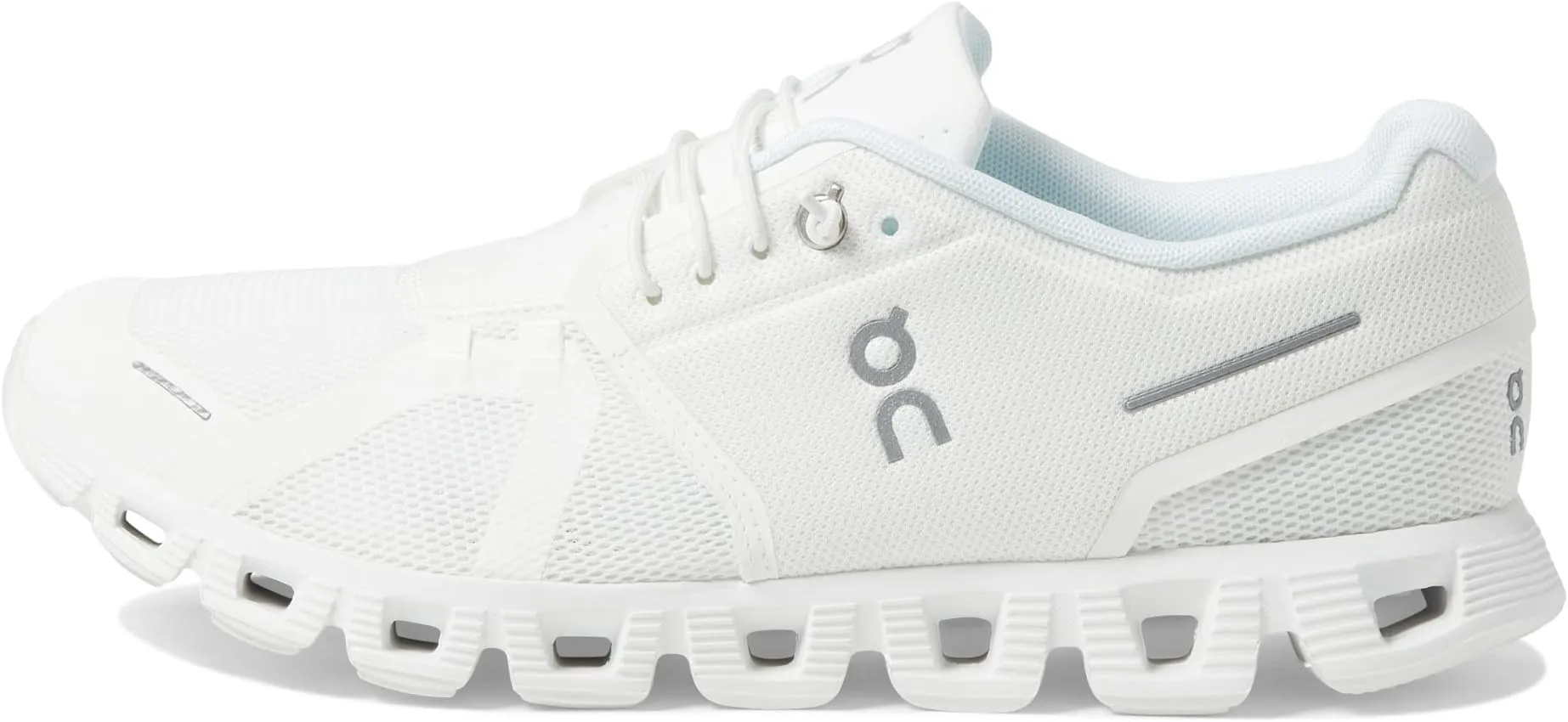 Cloud 5 On Sneakers in Undyed White/White